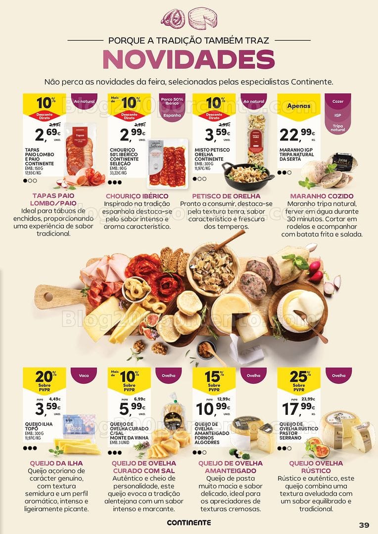 Antevisão Folheto CONTINENTE Feira QEV Promoções de 22 setembro a 11 outubro